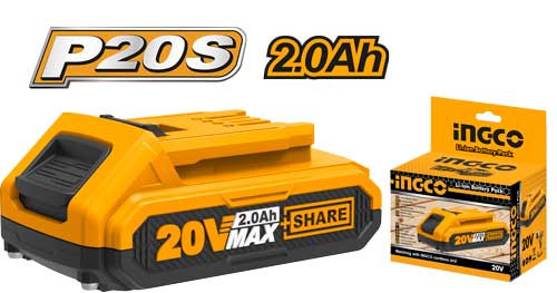 INGCO LI-ION BATTERY20V - FBLI2001